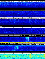 Spectrogram for Portland at 2025/10/12 13:20 GMT+0