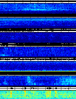 Spectrogram for Portland at 2025/12/15 05:20 GMT+0
