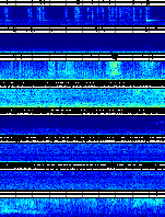 Spectrogram for Puget Sound at 2025/10/12 00:20 GMT+0