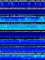 Spectrogram for Puget Sound at 2025/10/12 01:00 GMT+0