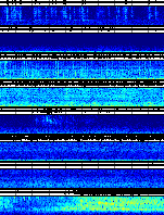 Spectrogram for Puget Sound at 2025/10/12 01:30 GMT+0