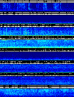 Spectrogram for Puget Sound at 2025/10/12 02:00 GMT+0
