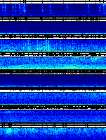 Spectrogram for Puget Sound at 2025/10/12 03:10 GMT+0