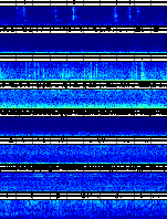 Spectrogram for Puget Sound at 2025/10/12 03:50 GMT+0