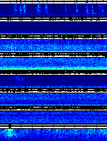 Spectrogram for Puget Sound at 2025/10/12 04:30 GMT+0