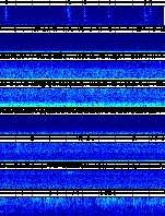 Spectrogram for Puget Sound at 2025/10/12 05:00 GMT+0