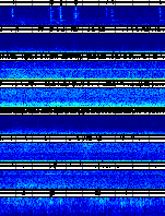 Spectrogram for Puget Sound at 2025/10/12 05:30 GMT+0