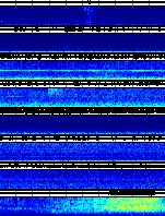 Spectrogram for Puget Sound at 2025/10/12 08:40 GMT+0