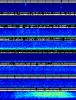 Spectrogram for Puget Sound at 2025/10/12 09:50 GMT+0