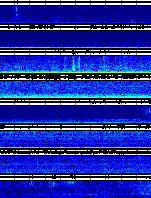 Spectrogram for Puget Sound at 2025/10/12 10:40 GMT+0