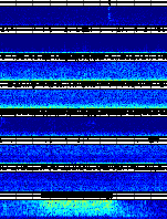 Spectrogram for Puget Sound at 2025/10/12 10:50 GMT+0