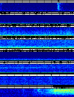 Spectrogram for Puget Sound at 2025/10/12 11:40 GMT+0