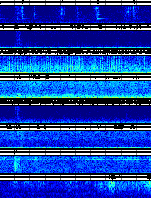 Spectrogram for Puget Sound at 2025/10/12 13:10 GMT+0