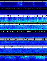 Spectrogram for Puget Sound at 2025/10/12 13:50 GMT+0