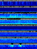 Spectrogram for Puget Sound at 2025/10/12 14:20 GMT+0