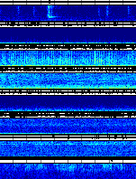 Spectrogram for Puget Sound at 2025/10/12 14:40 GMT+0