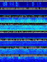 Spectrogram for Puget Sound at 2025/10/12 15:50 GMT+0