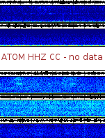 Spectrogram for Mount Adams at 2025/10/12 07:40 GMT+0