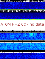 Spectrogram for Mount Adams at 2025/10/12 08:50 GMT+0