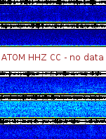 Spectrogram for Mount Adams at 2025/10/12 10:10 GMT+0