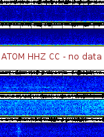 Spectrogram for Mount Adams at 2025/10/12 11:40 GMT+0