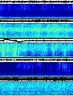 Spectrogram for Crater Lake at 2025/10/12 00:30 GMT+0