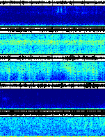 Spectrogram for Crater Lake at 2025/10/12 00:50 GMT+0