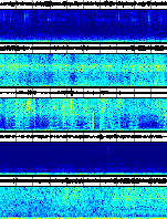 Spectrogram for Crater Lake at 2025/10/12 01:10 GMT+0