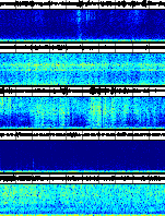 Spectrogram for Crater Lake at 2025/10/12 02:50 GMT+0