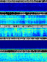 Spectrogram for Crater Lake at 2025/10/12 03:30 GMT+0