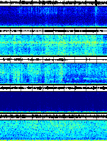 Spectrogram for Crater Lake at 2025/10/12 04:40 GMT+0