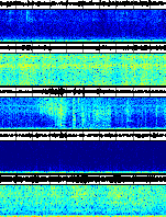 Spectrogram for Crater Lake at 2025/10/12 07:50 GMT+0