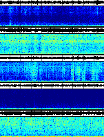 Spectrogram for Crater Lake at 2025/10/12 09:10 GMT+0