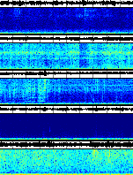 Spectrogram for Crater Lake at 2025/10/12 09:30 GMT+0