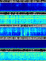 Spectrogram for Crater Lake at 2025/10/12 09:50 GMT+0
