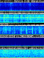 Spectrogram for Crater Lake at 2025/10/12 12:10 GMT+0