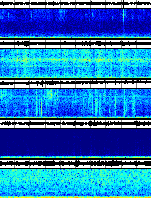 Spectrogram for Crater Lake at 2025/10/12 12:30 GMT+0
