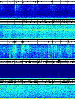 Spectrogram for Crater Lake at 2025/10/12 12:40 GMT+0