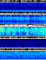 Spectrogram for Crater Lake at 2025/10/12 15:00 GMT+0