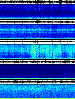 Spectrogram for Crater Lake at 2025/10/12 15:30 GMT+0