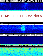 Spectrogram for Crater Lake at 2025/12/15 03:50 GMT+0