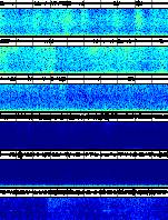 Spectrogram for Mount St. Helens at 2025/10/12 03:00 GMT+0