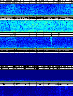 Spectrogram for Mount St. Helens at 2025/10/12 08:40 GMT+0