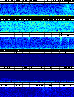 Spectrogram for Mount St. Helens at 2025/10/12 09:00 GMT+0