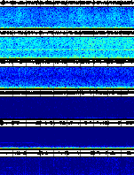 Spectrogram for Mount St. Helens at 2025/10/12 12:40 GMT+0