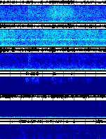 Spectrogram for Mount St. Helens at 2025/10/12 15:00 GMT+0