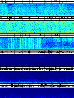 Spectrogram for Mount St. Helens at 2025/12/15 00:40 GMT+0