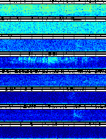 Spectrogram for Newberry at 2025/10/12 03:40 GMT+0