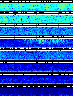 Spectrogram for Newberry at 2025/10/12 05:10 GMT+0