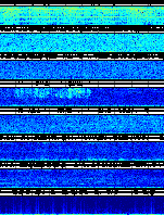 Spectrogram for Newberry at 2025/10/12 11:10 GMT+0